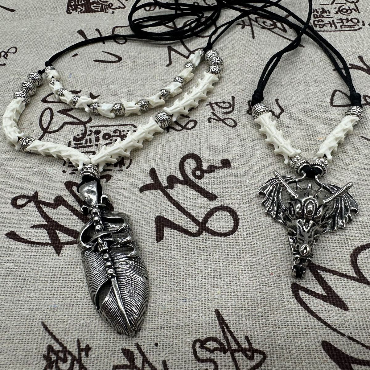 Elegant Snake Bone Necklace – Unique & Timeless Jewelry