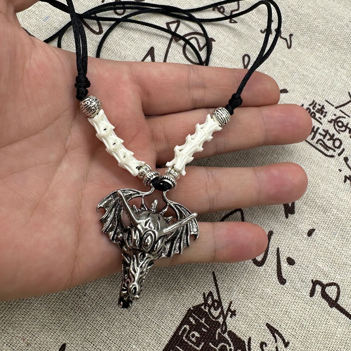 Elegant Snake Bone Necklace – Unique & Timeless Jewelry