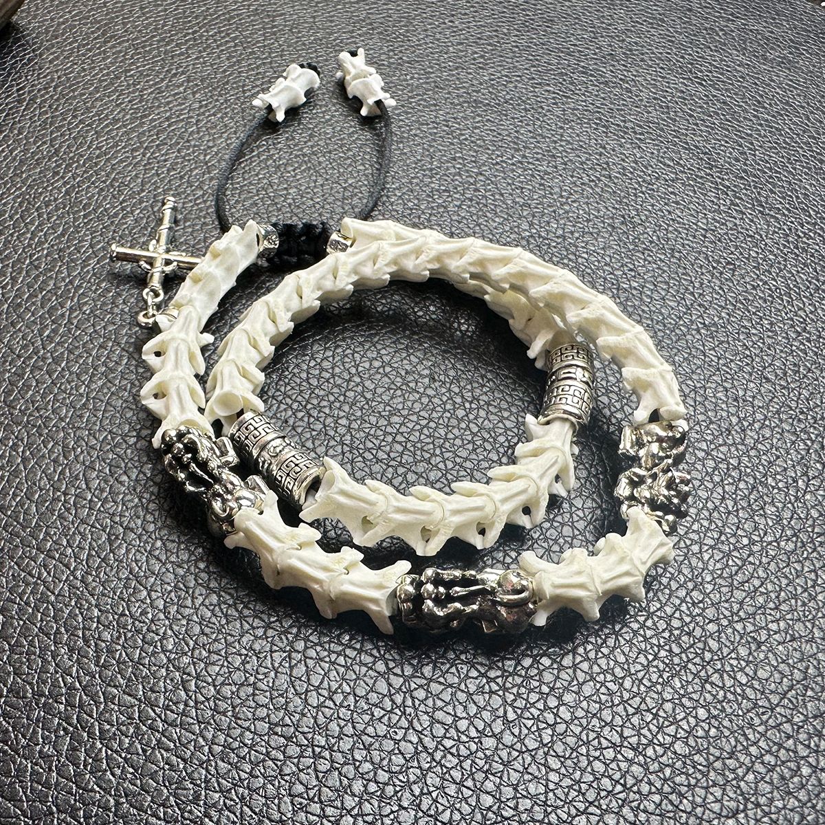 Authentic Snake Bone Bracelets: Original Handcrafted Jewelry