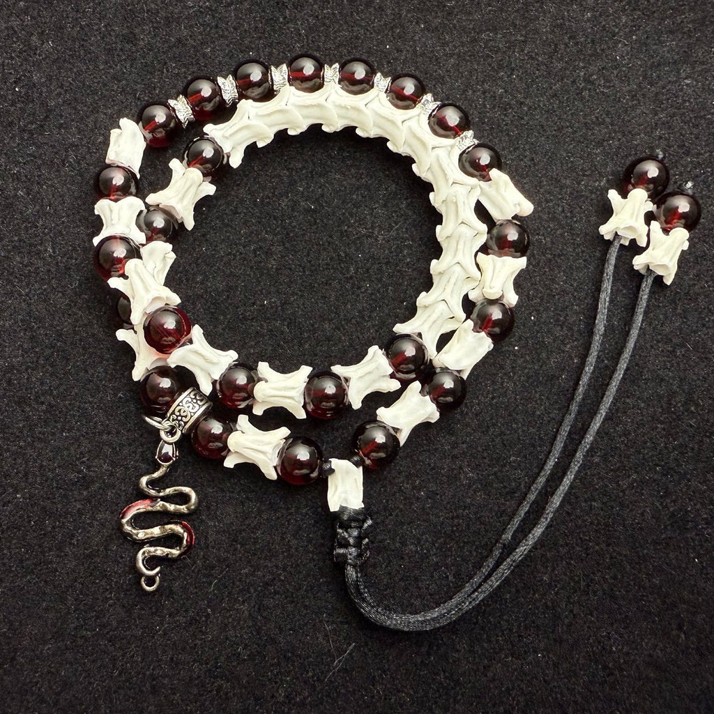 Bonded in Bone: Original Snake Bone Bracelets