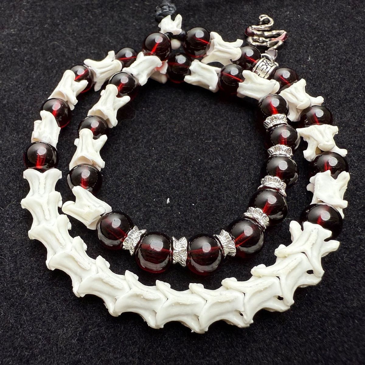 Bonded in Bone: Original Snake Bone Bracelets