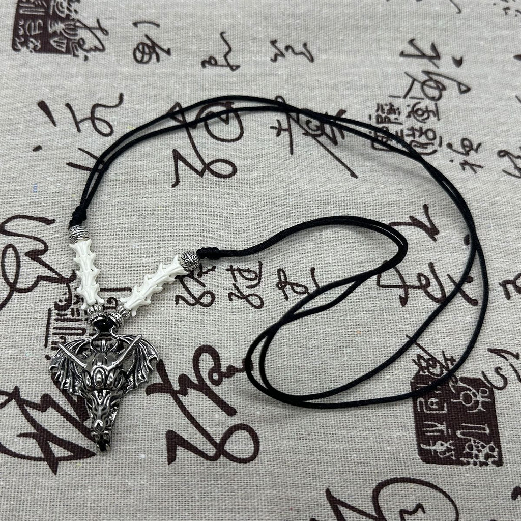 Elegant Snake Bone Necklace – Unique & Timeless Jewelry