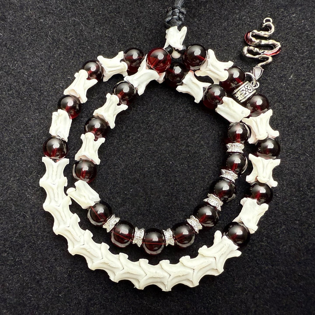 Bonded in Bone: Original Snake Bone Bracelets