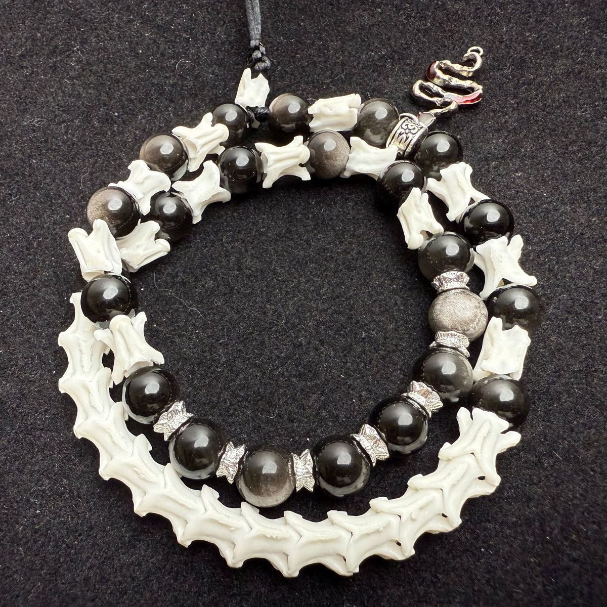 Bonded in Bone: Original Snake Bone Bracelets